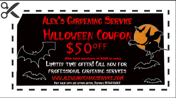 The following coupons are seasonal or are a limited time offer. Shop online deals in Mendocino County. Discount Coupons in Mendocino County | Alex's Gardening Services