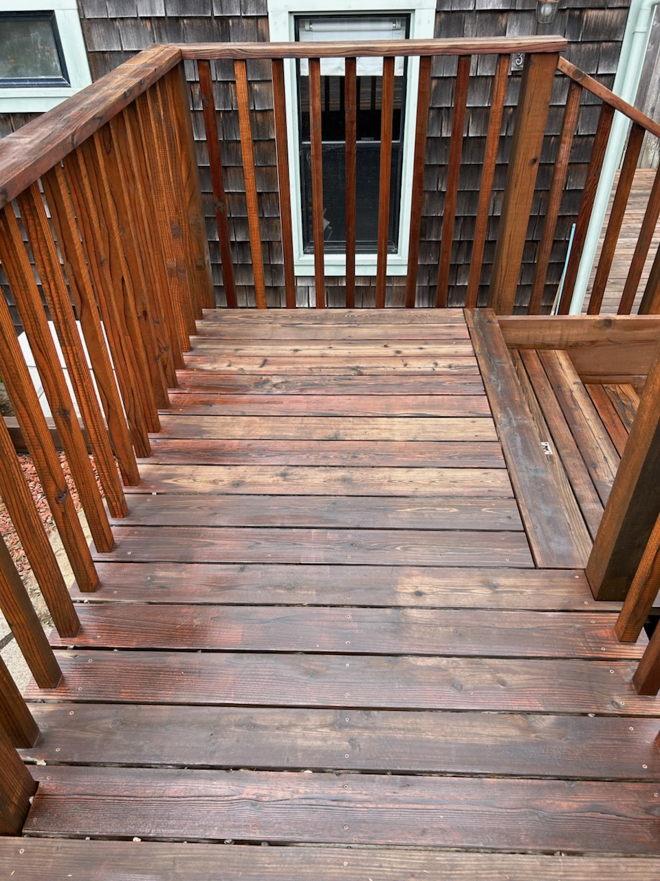 Deck & Fence staining services in Mendocino County