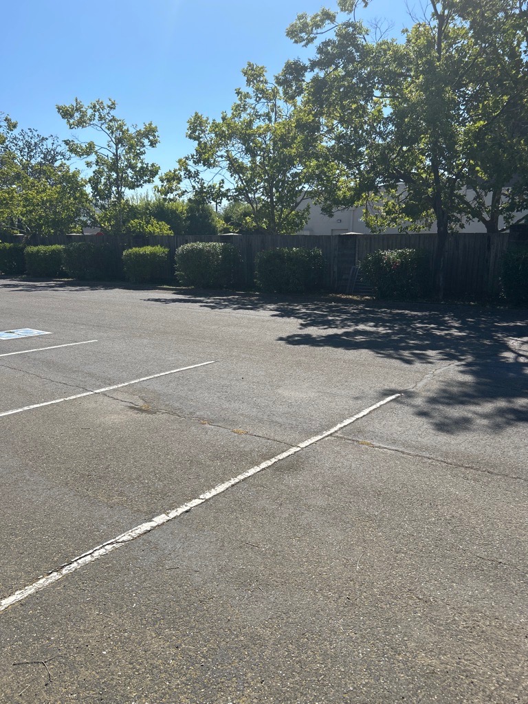 Comprehensive parking lot cleaning services