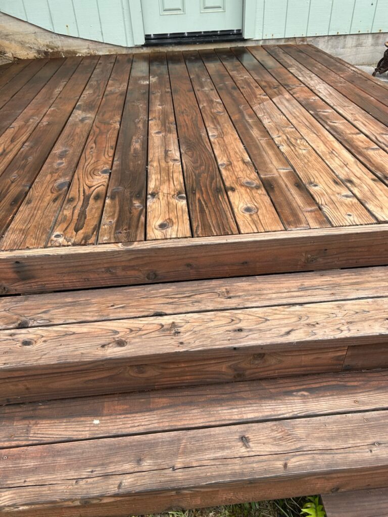 Deck and Fence Staining Services in Mendocino County, California